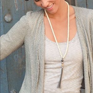 Stella & Dot Revival Tassel Necklace
